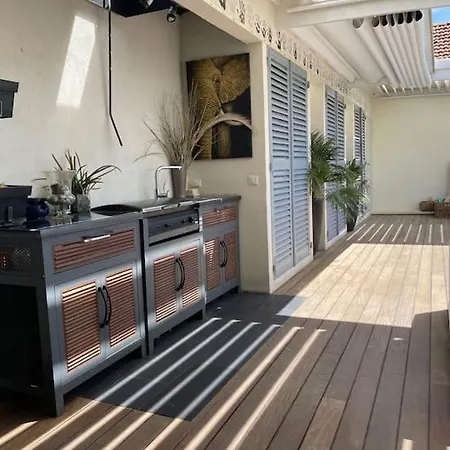 Villa Penthouse Terrasse Vue Panoramique Cannes